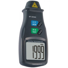 Tachometer IR-Laser-Tachometer Digitaler Tachometer Tachoskop Digital-Tachometer DT2234C